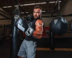 Fighting Sports Gloves and Wraps Bundle