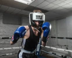 TITLE Aerovent Elite USA Boxing Competition Headgear – With Cheeks