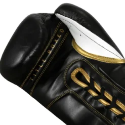 TITLE Boxeo Mexican Leather Lace Training Boxing Gloves Quatro