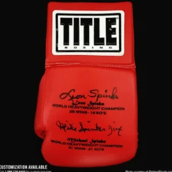 TITLE Boxing Autograph Gloves
