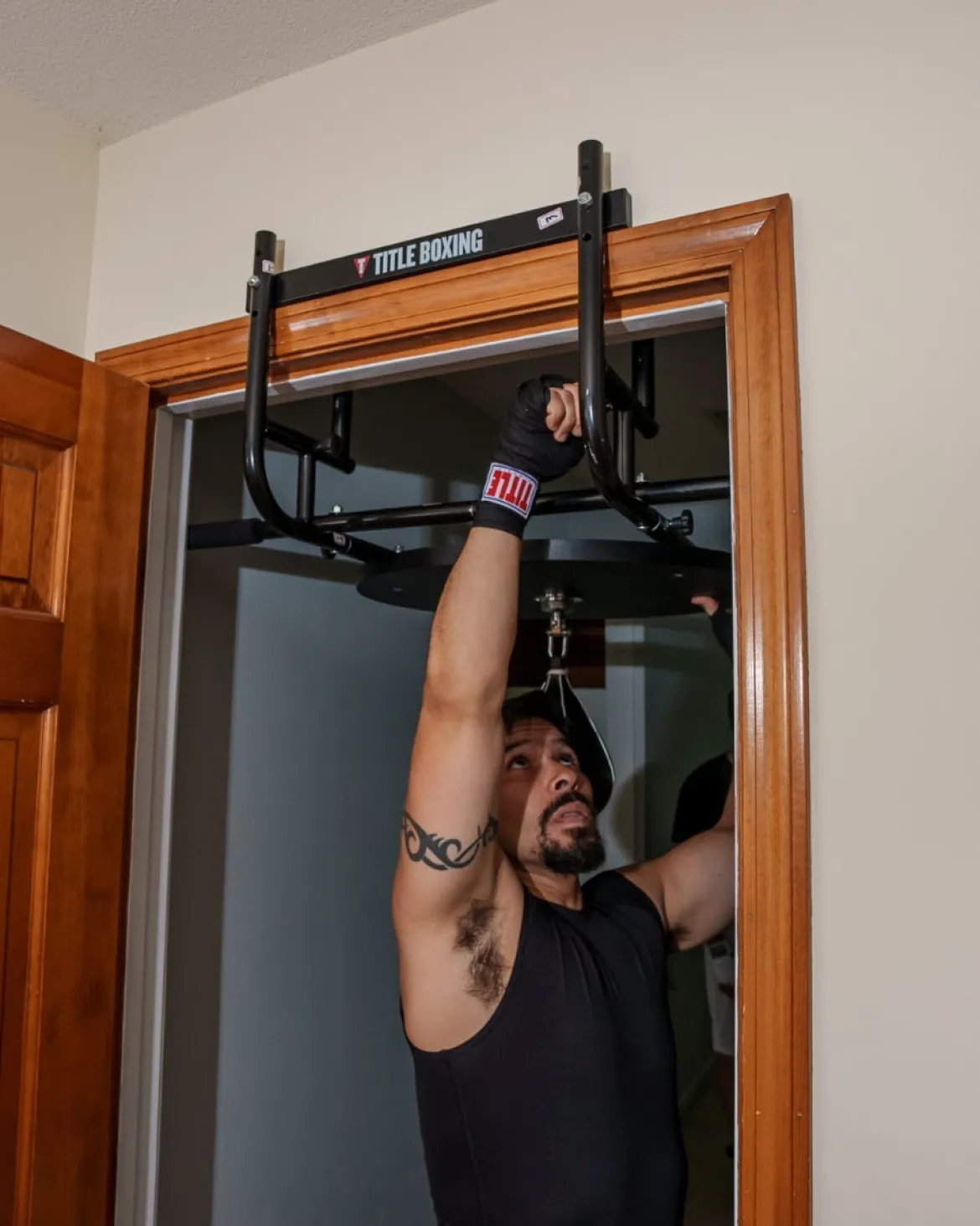 TITLE Boxing Complete Doorway Speed Bag Platform