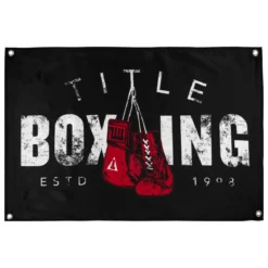 TITLE Boxing Hanging Glove Banner