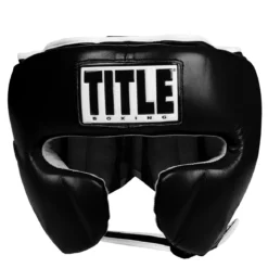 TITLE Boxing Headgear and Groin Protector Bundle