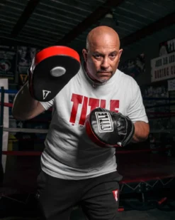 TITLE Boxing Incredi-Ball Leather Punch Mitts 2.0