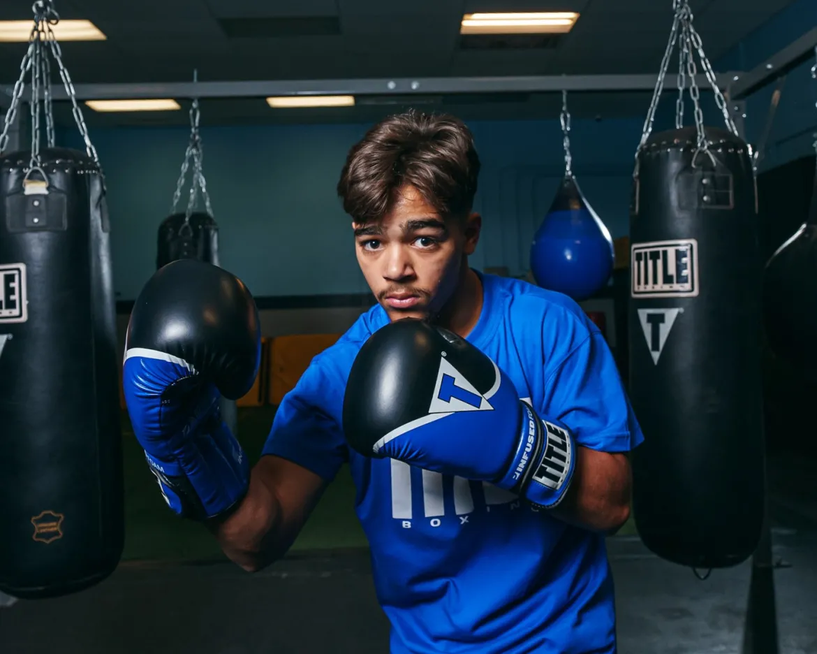 TITLE Boxing Infused Foam Interrogate Training Boxing Gloves 2.0