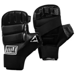 TITLE Boxing Leather Super Speed Bag Boxing Gloves