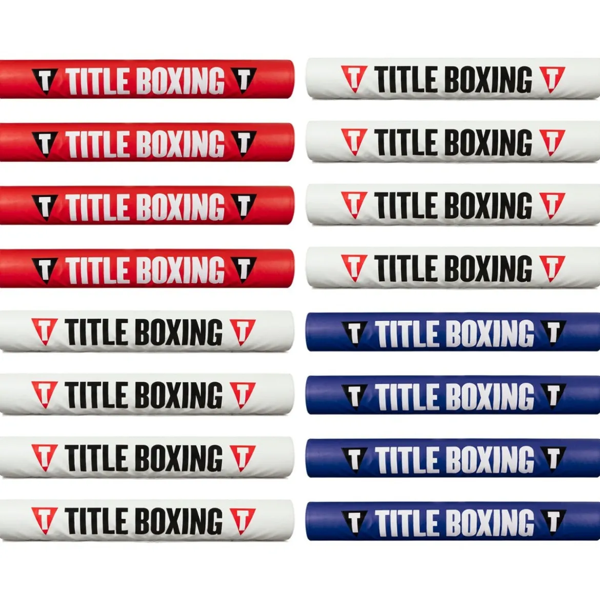 TITLE Boxing Ring Turnbuckle Covers – V3 (Set of 16)