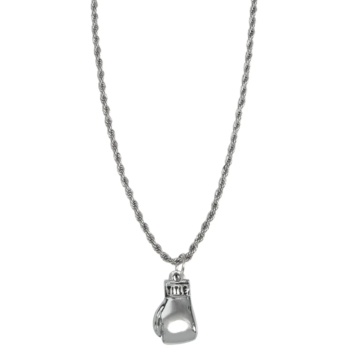 TITLE Boxing Single Glove Necklace