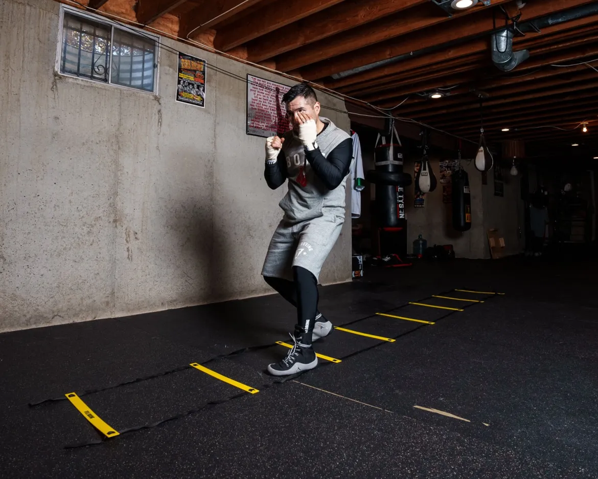 TITLE Boxing Speed & Agility Ladder
