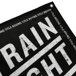 TITLE Boxing Train Fight Win Repeat Banner