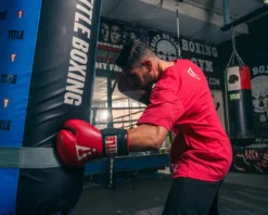 TITLE Classic Power Weight Bag Boxing Gloves