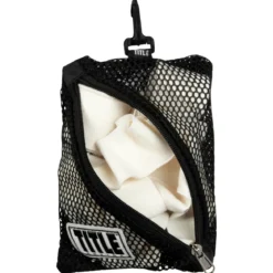 TITLE Clip On Mesh Hand Wrap Bag