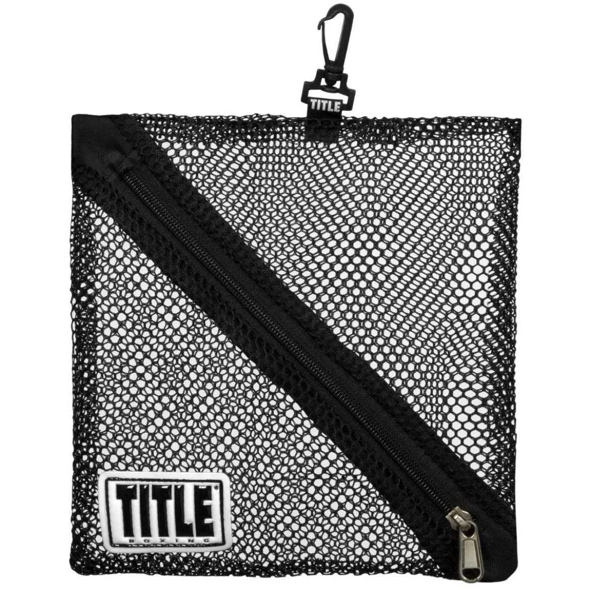 TITLE Clip On Mesh Hand Wrap Bag