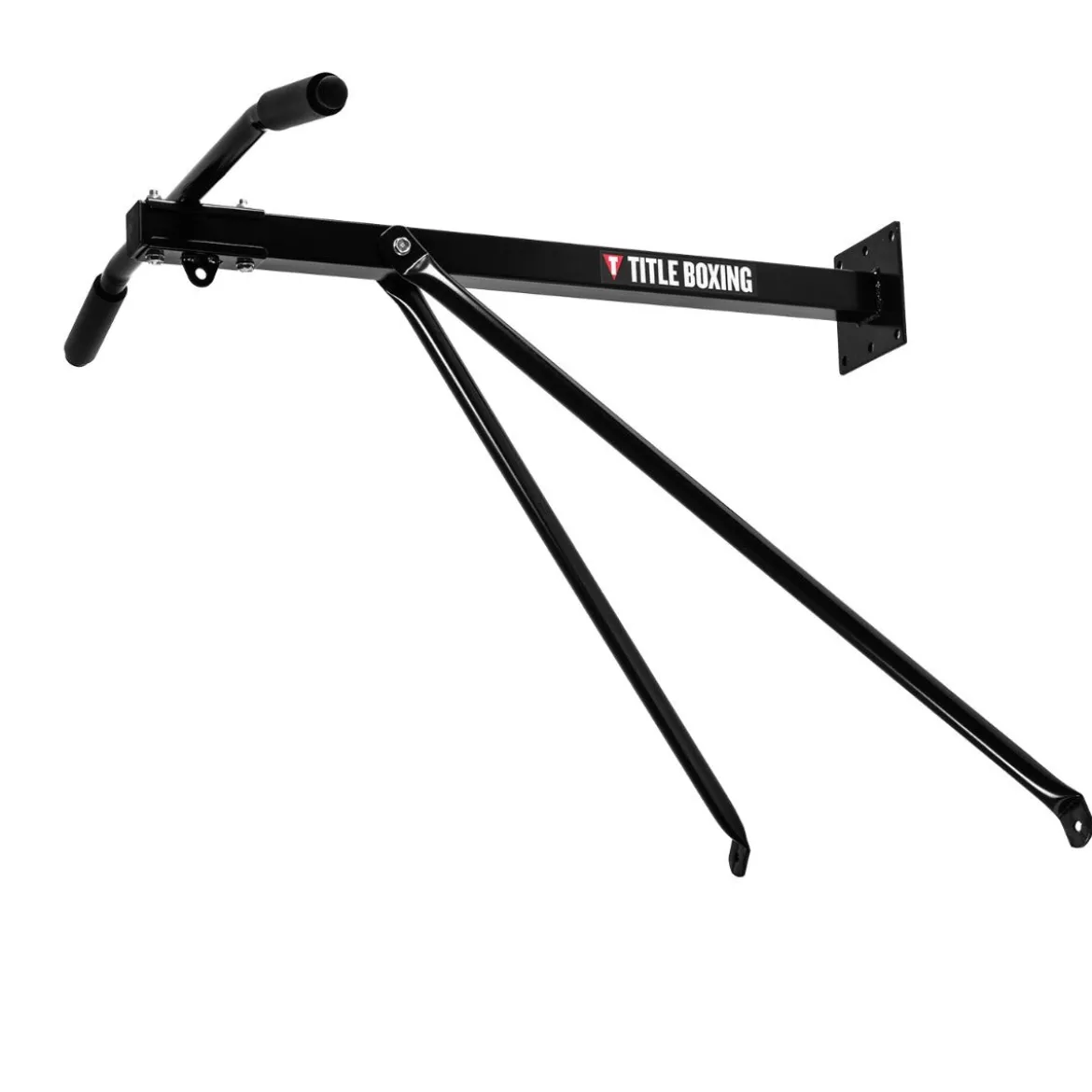 TITLE Deluxe Wallmount Pull-Up Bar & Bag Hanger