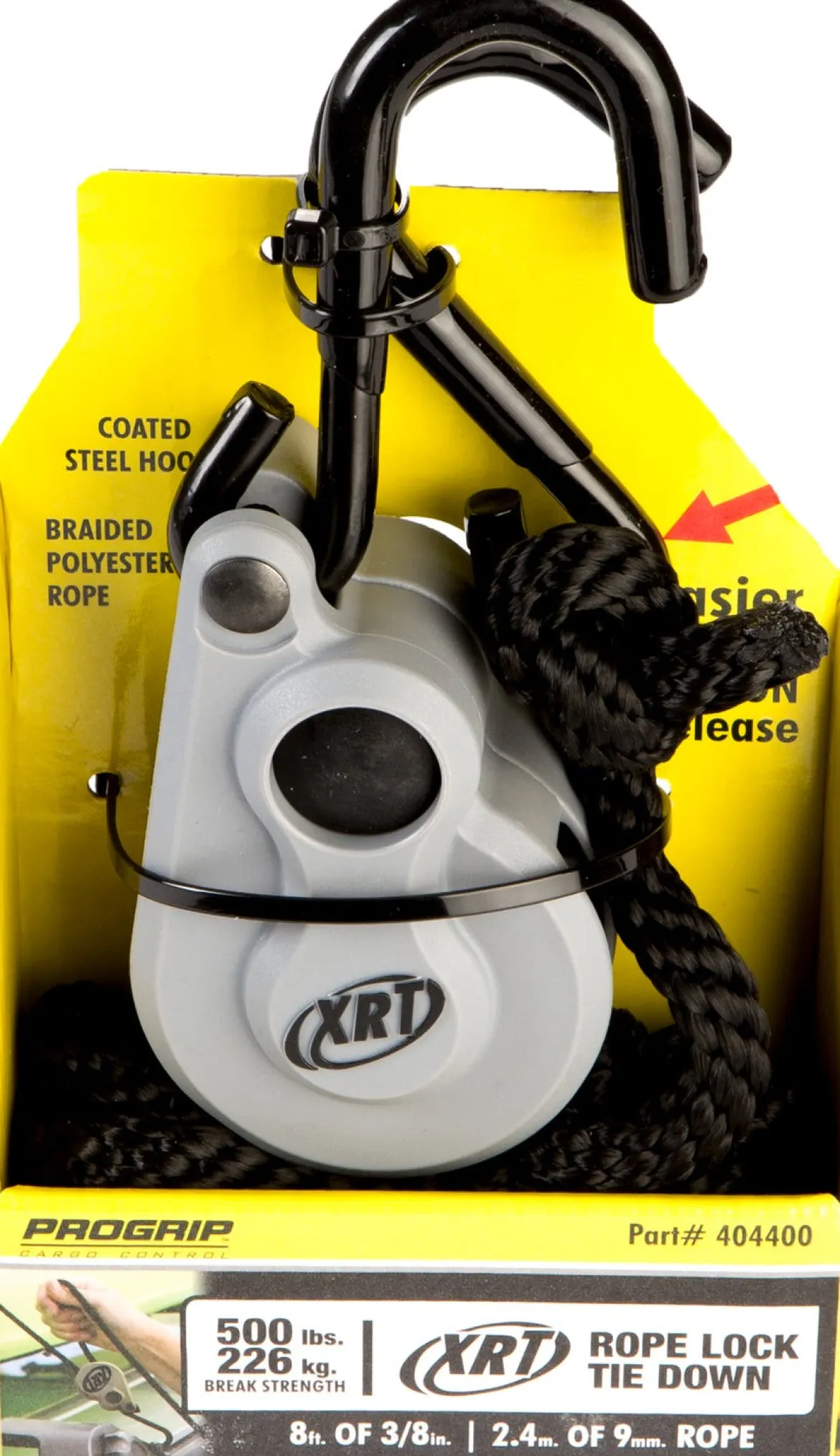 TITLE Heavy-Duty Adjustable Double End Bag Tie Down - 3/8"