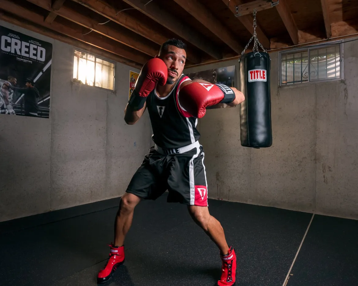 TITLE Masters USA Boxing Competition Gloves - Elastic