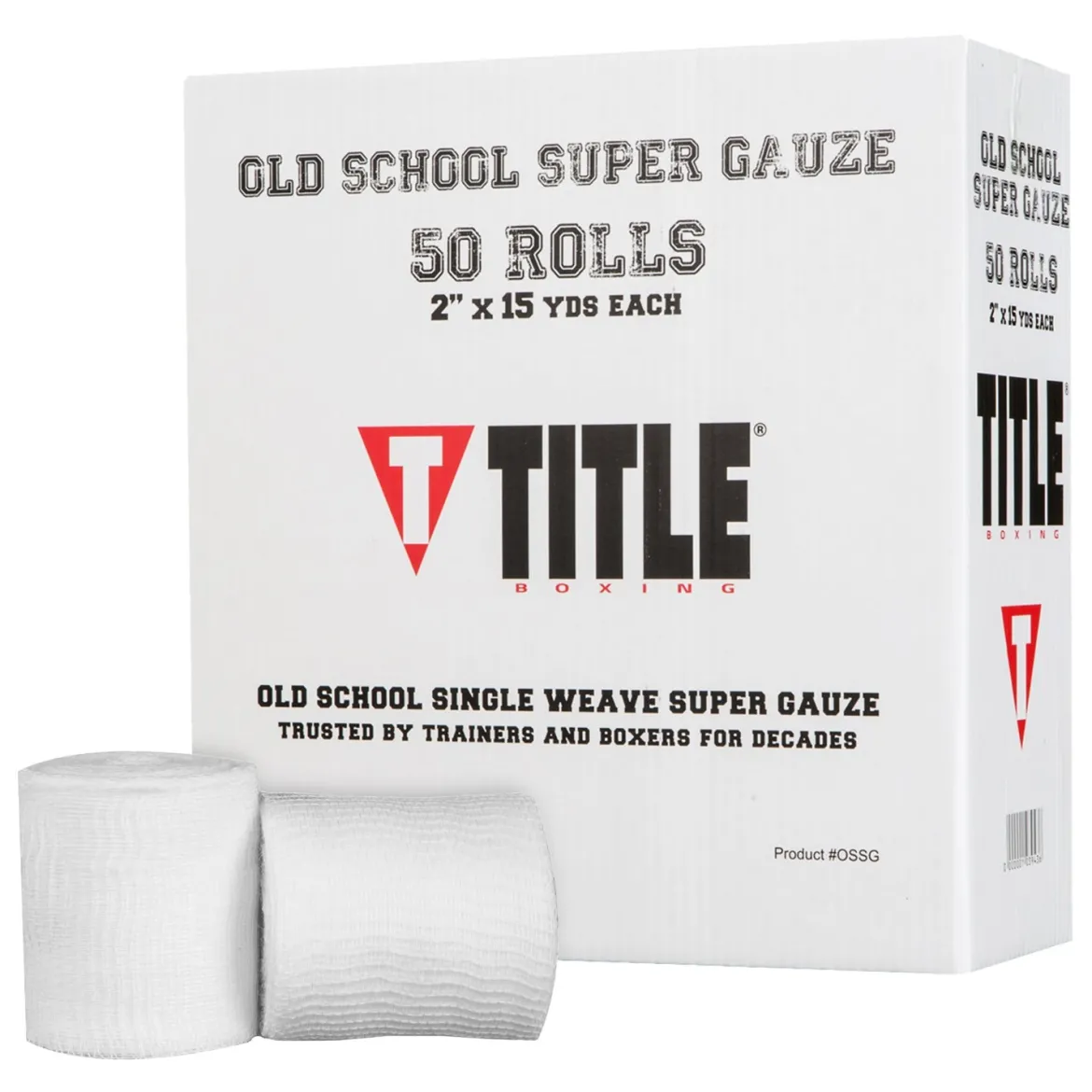 TITLE Old School Super Gauze Box of 50 rolls