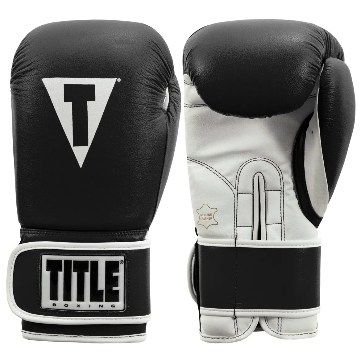 TITLE Pro Style Leather Training Gloves 3.0