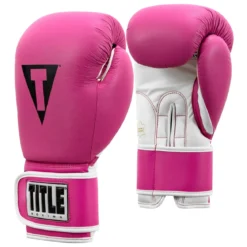 TITLE Pro Style Leather Training Gloves 3.0
