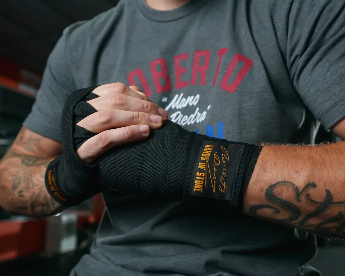 TITLE Roberto Duran Hand Wraps