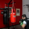 TITLE 4-Score Punching Bag Stand