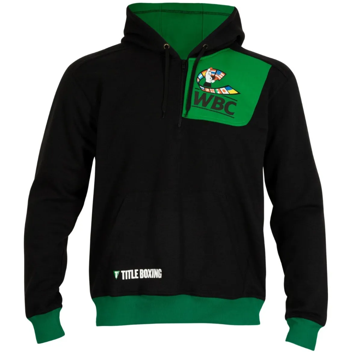 TITLE WBC 1/4 Zip Hooded Sweatshirt