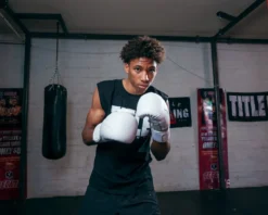 TITLE White Boxing Gloves