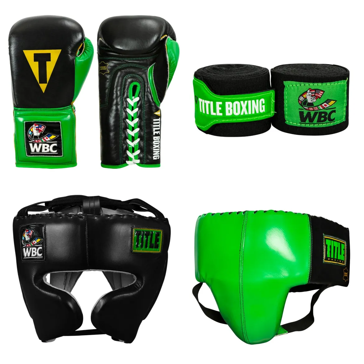 WBC by TITLE Boxing Sparring Gear Bundle